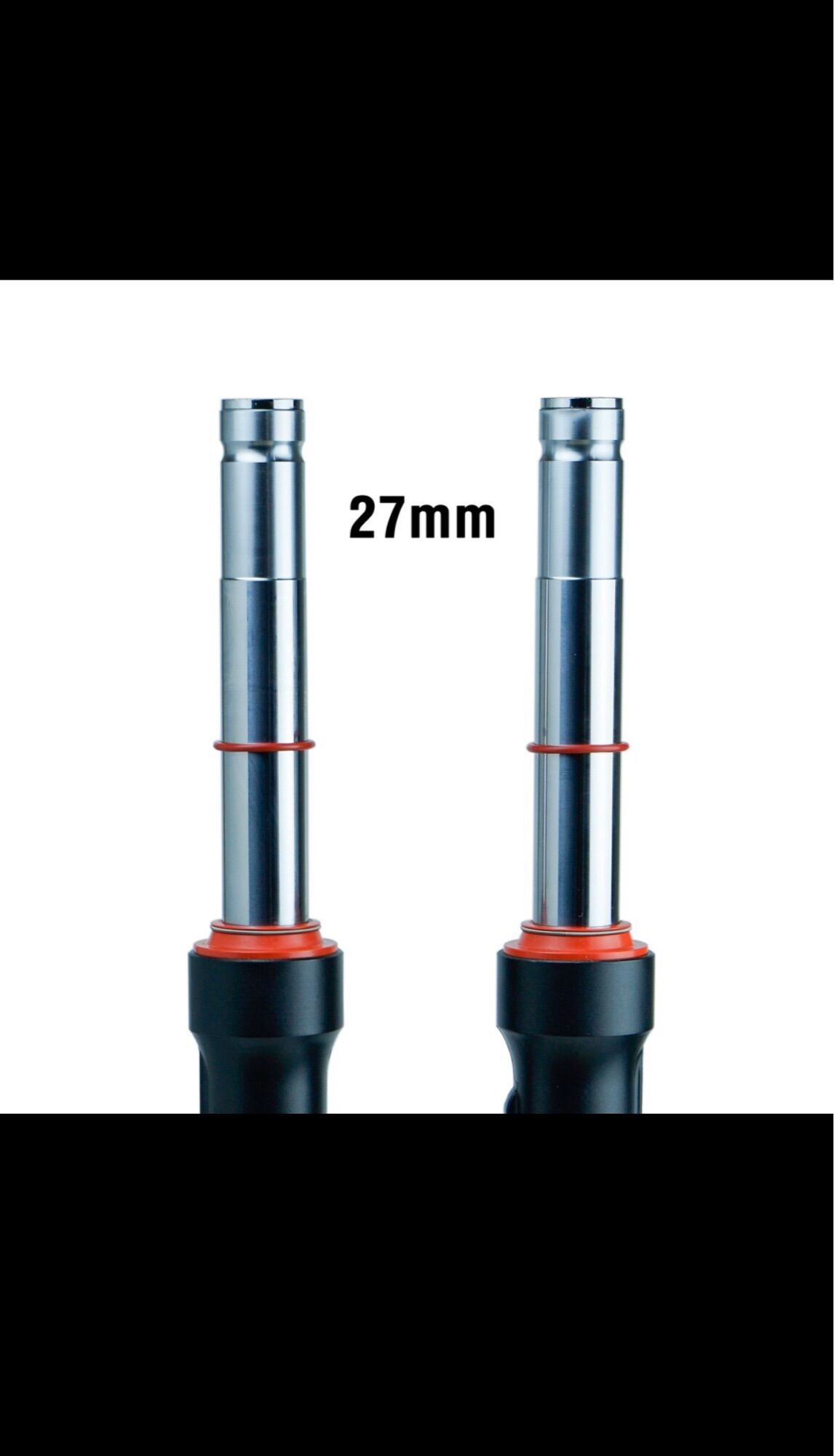 Phuộc Trước NVX 27mm - Bạc