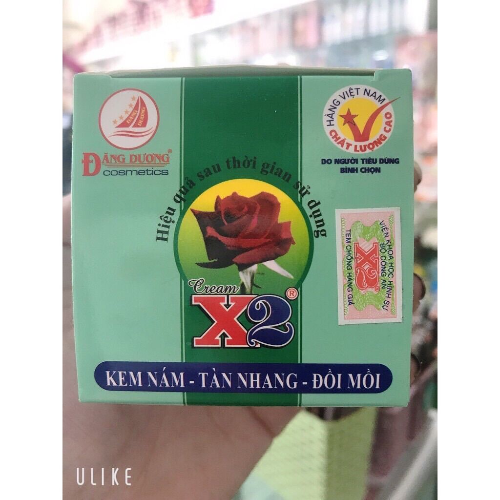 [HCM] hủ kem x2 hết nám,tàn nhang,đồi mồi hủ 8g