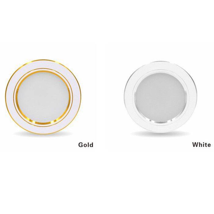combo 50c đèn âm trần 7w 3 chế độ phi 90