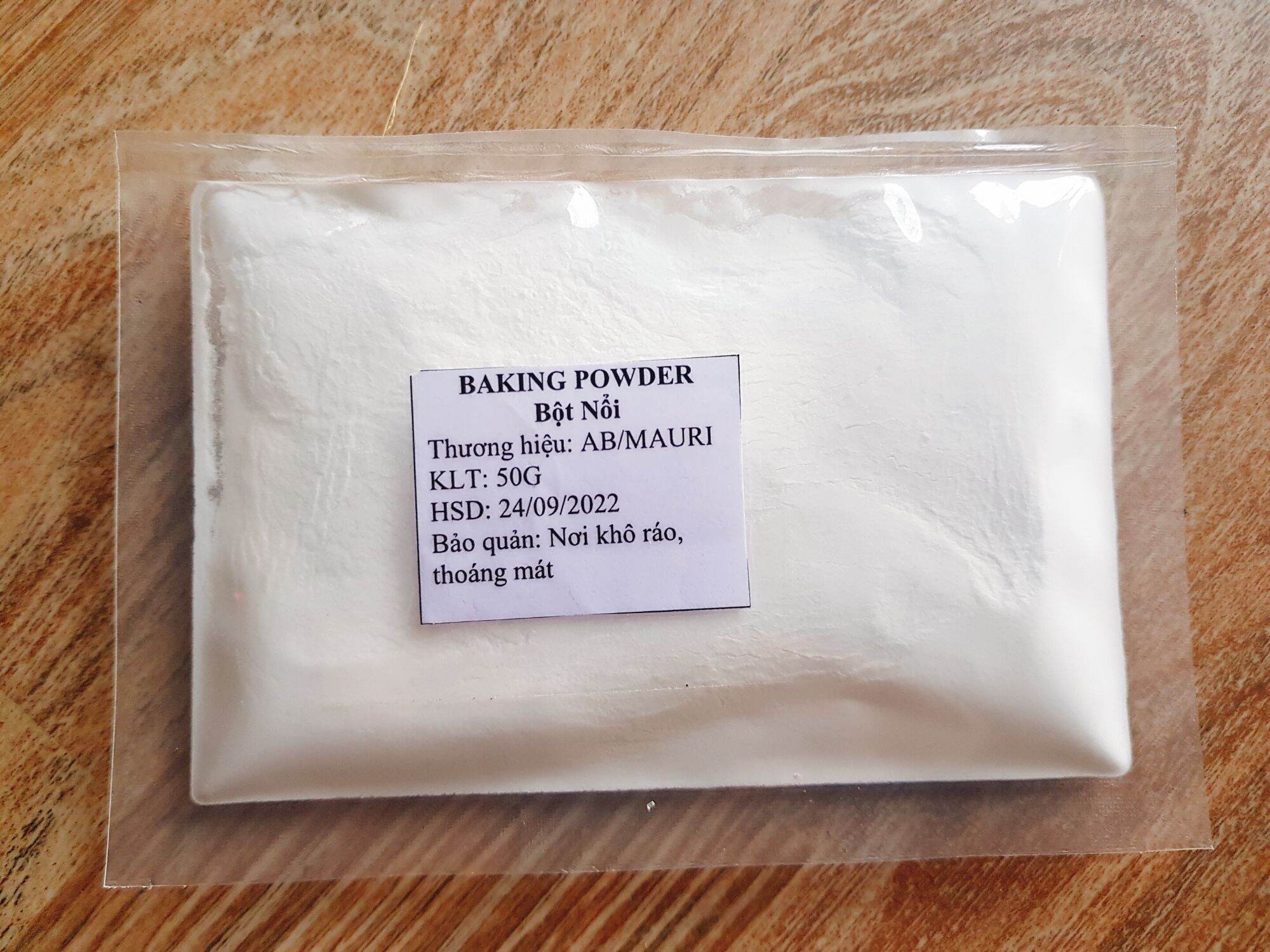 Baking powder chiết lẻ 50g AB Mauri