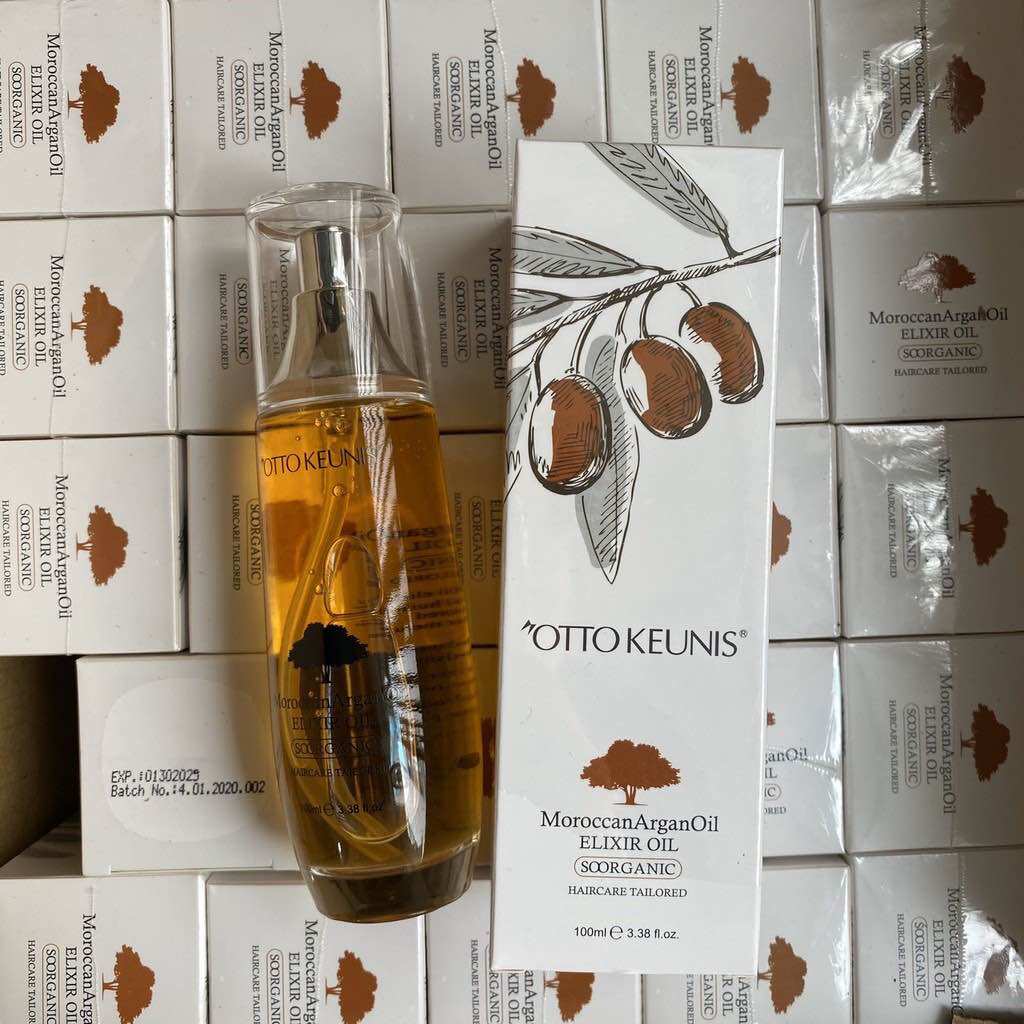 Tinh Dầu Dưỡng Tóc Otto Keunis Moroccan Argan Elixir Oil 100ml