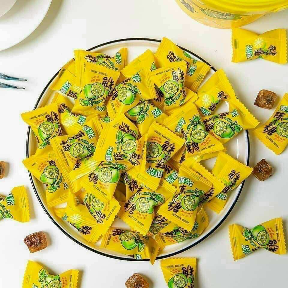 Bịch 100gr kẹo ô mai chanh muối siêu ngon