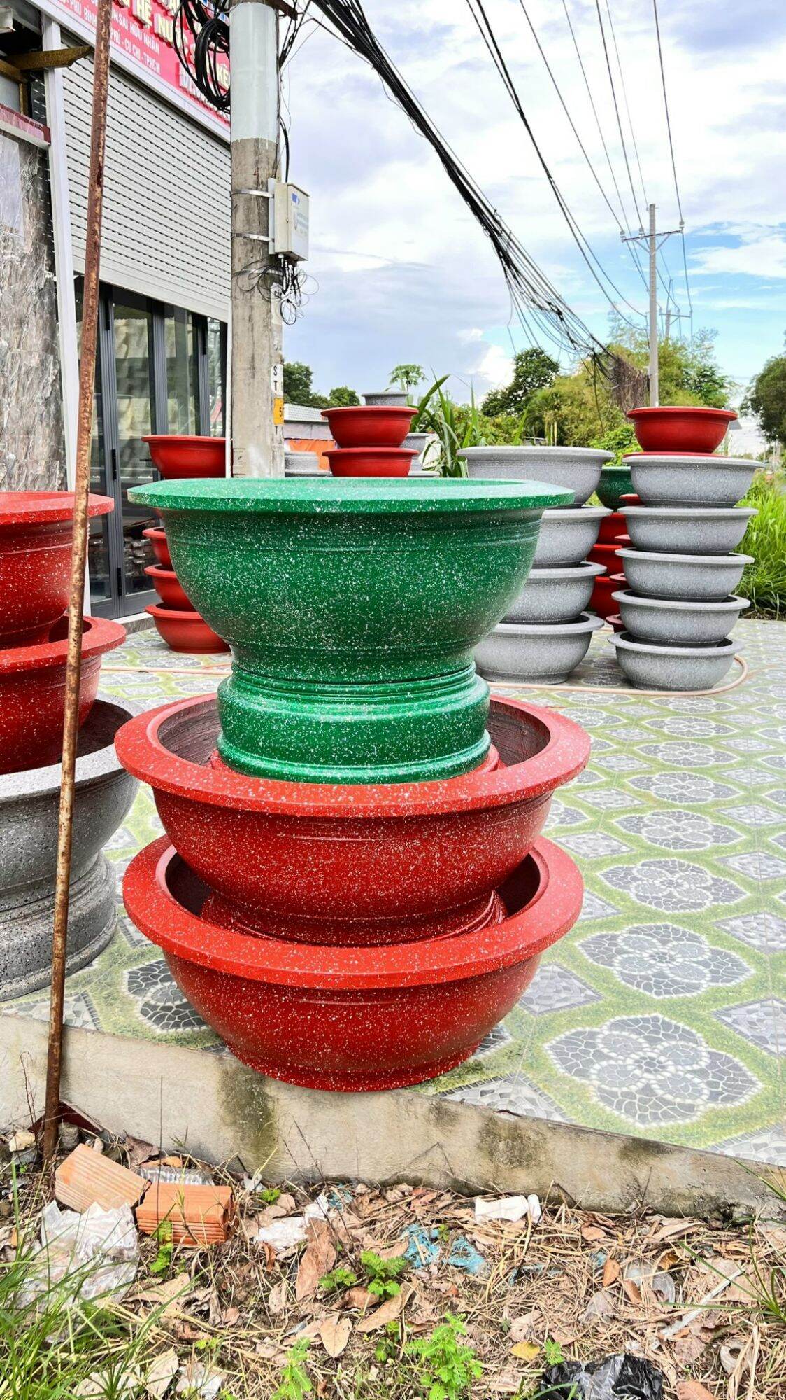 Khuôn quay chậu Cảnh 60_80