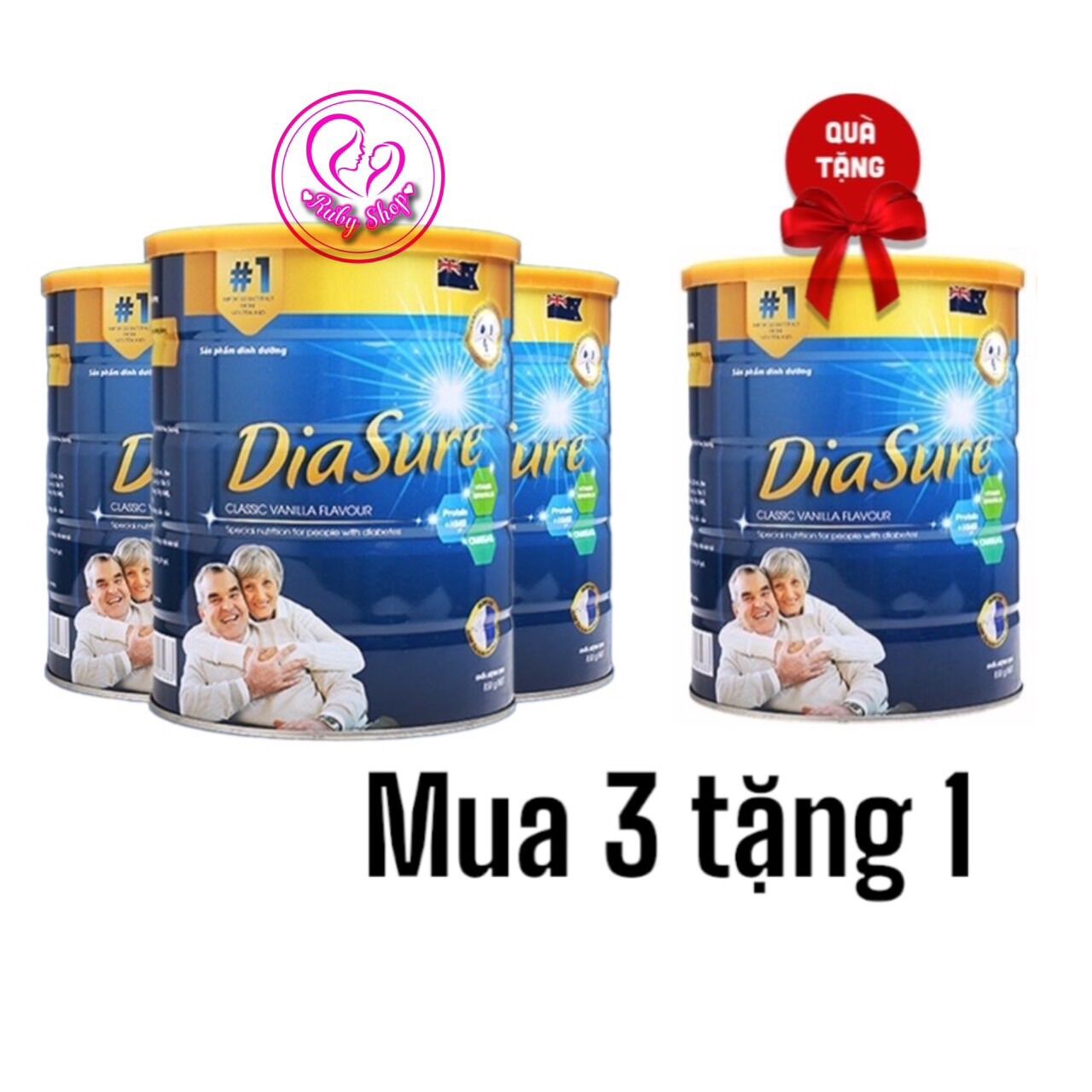 Sữa non tiểu đường Diasure 850g chính hãng date mới -Ổn định đường huyết
