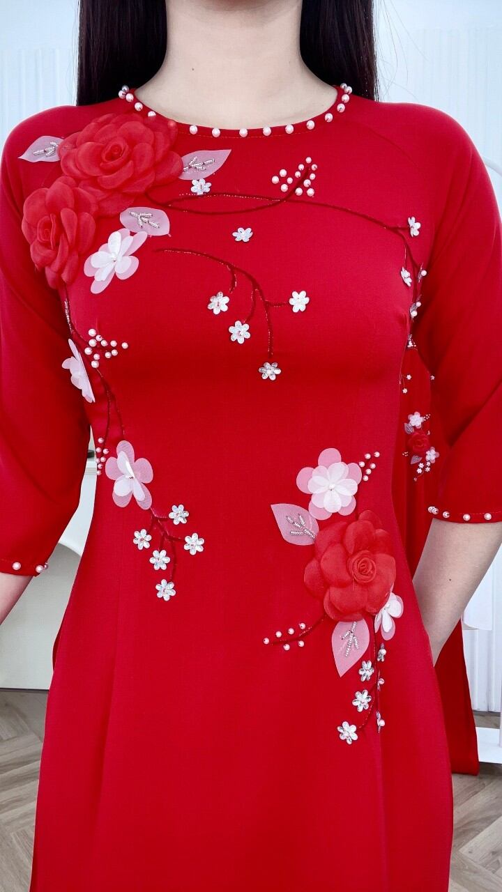 Áo Dài lụa mỹ  MT3