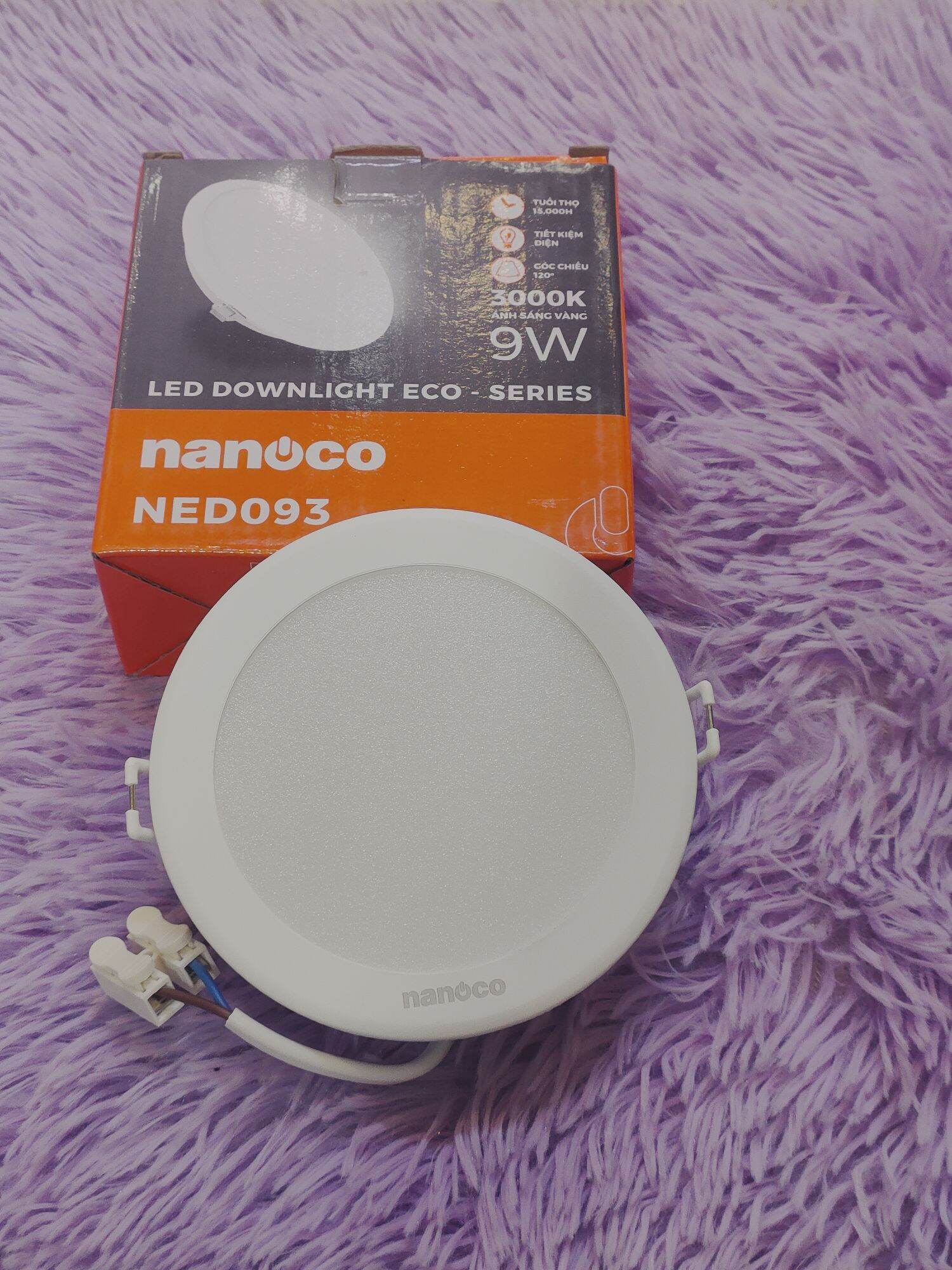 Âm trần nanoco 7w-9w-12w(đ90-110mm)