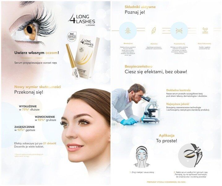 Dưỡng mi 4 Long Lashes nội địa Ba Lan