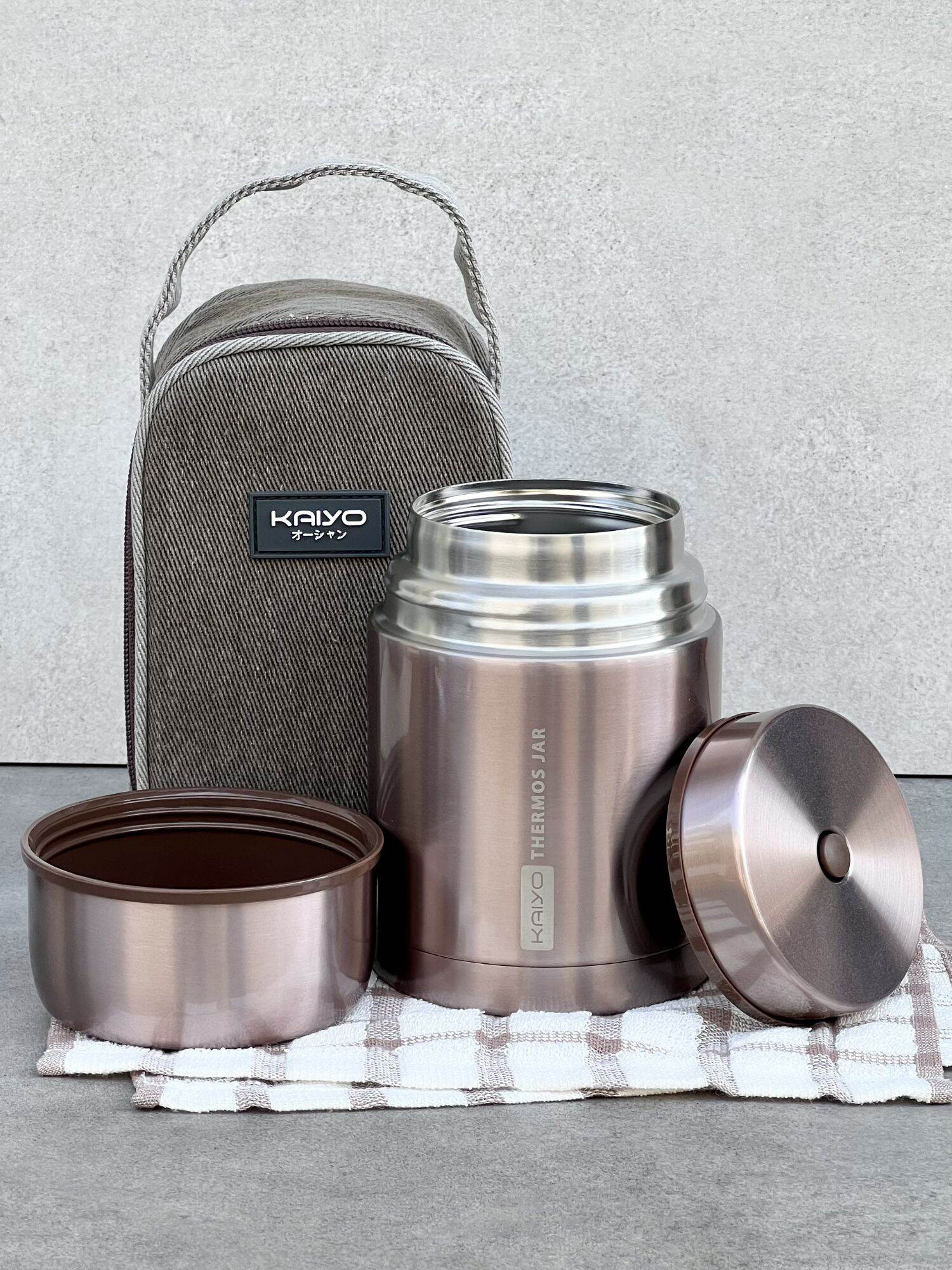 Bình ủ cháo Kaiyo - Thương hiệu Nhật bản