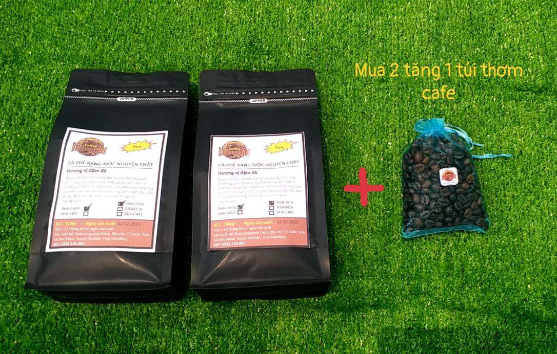 Cafe sạch nguyên chất (Mua 2 cafe tặng 1 túi thơm cầu vồng siêu kute)