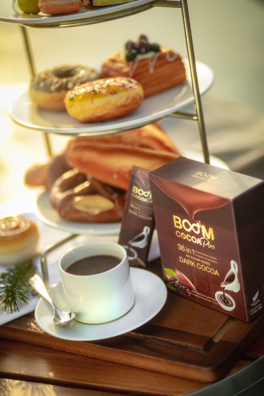 Boom Cocoa Plus ca cao nguyên chất