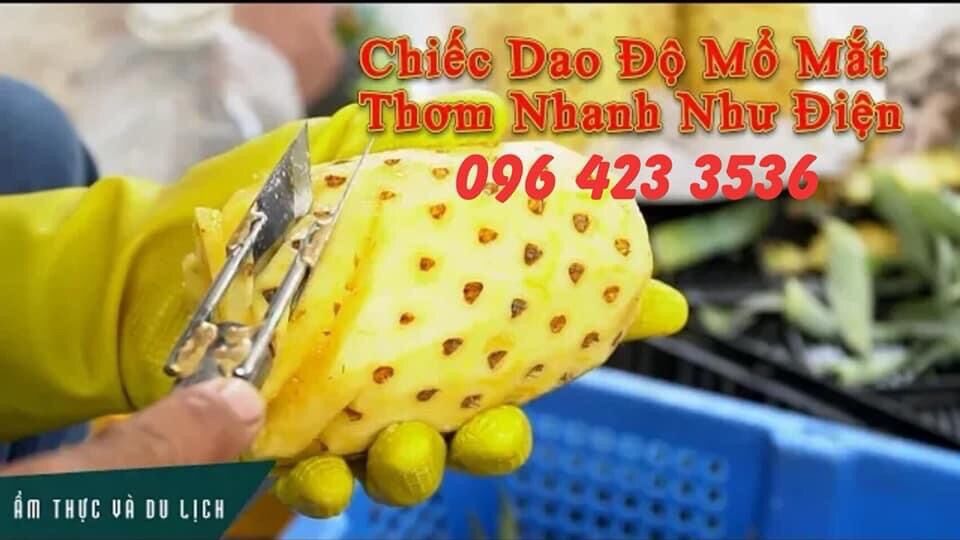 Dao lấy mắt dứa/ tỉa mắt dứa