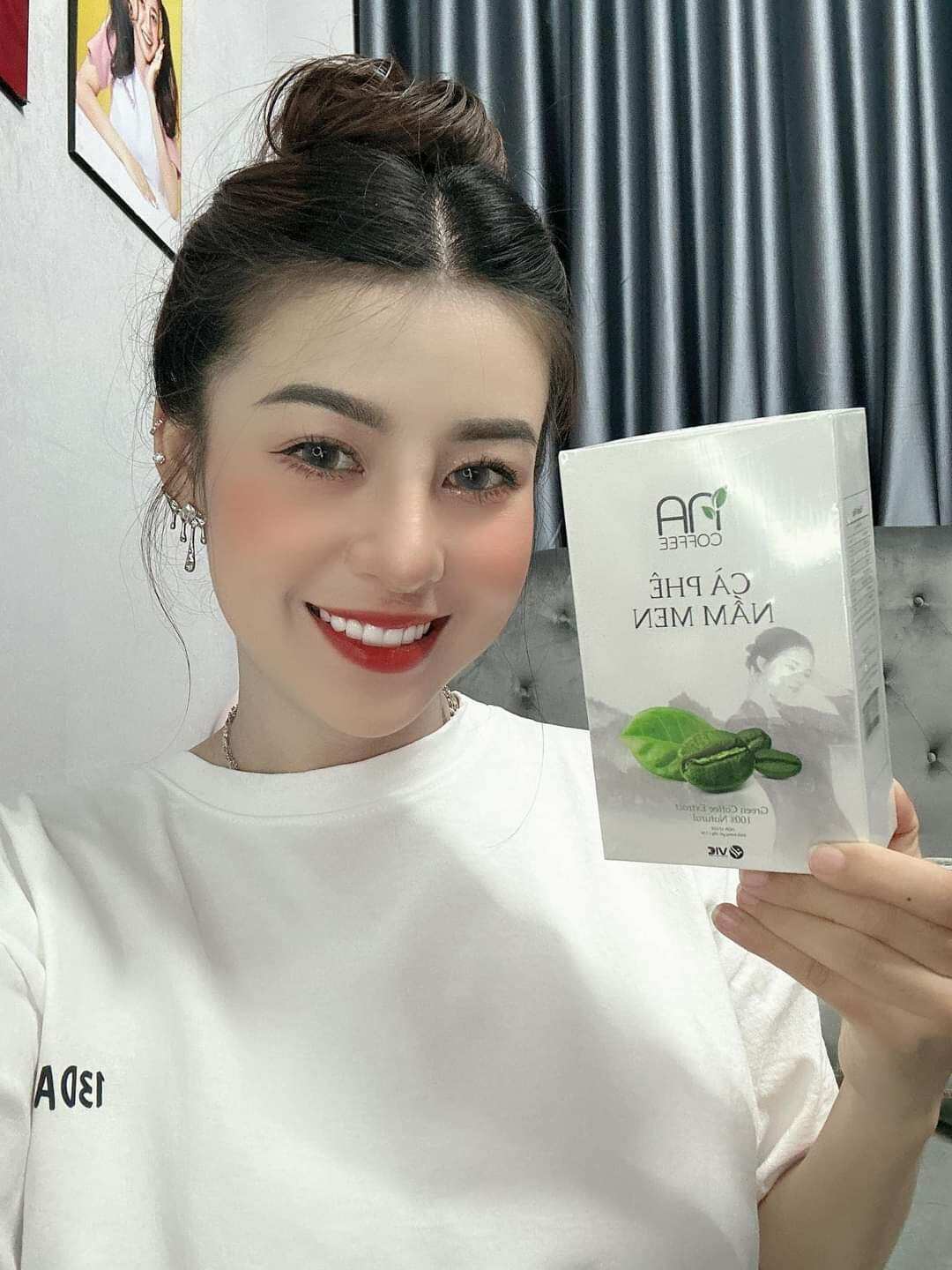 6goi cà phê nấm men làm gầy