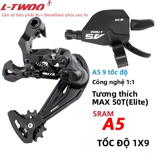 LTWOO A5 1x9 Tốc Độ Xe Đạp Sang Số Groupset Nhôm Derailleur Phía Sau Bộ Tương Thích Với SRAM Lên Đến