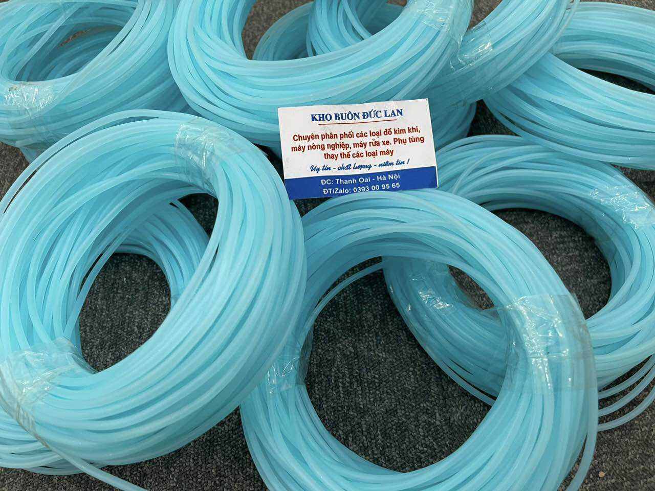 Cước Cắt Cỏ, Cước Phạt Cỏ Màu Xanh Dây Tròn Sợi 4 ly Phạt Cỏ Cực Sắc, Ngọt Cỏ