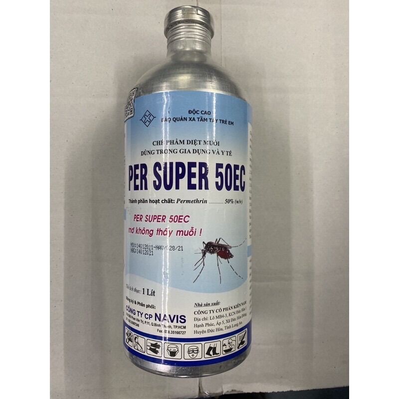 Thuốc diệt côn trùng per super 50ec chai 1 lít