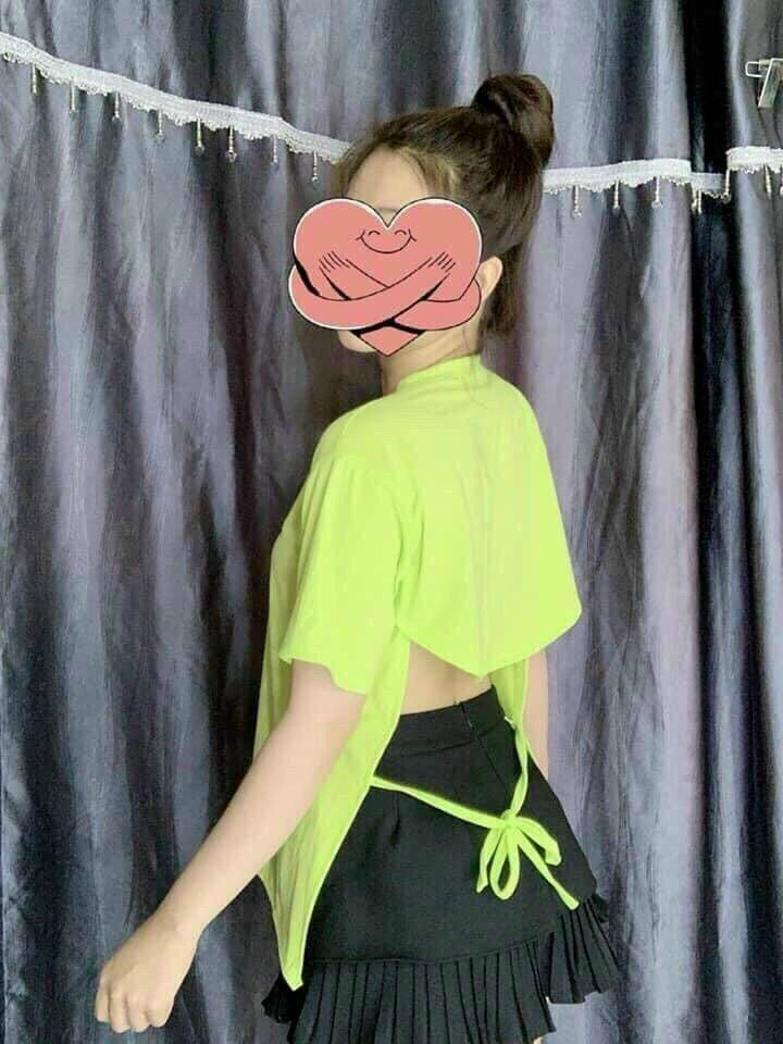 Áo thun hở lưng cột dây SAU LƯNG hot nhất hiện nay chất vải bao đẹp