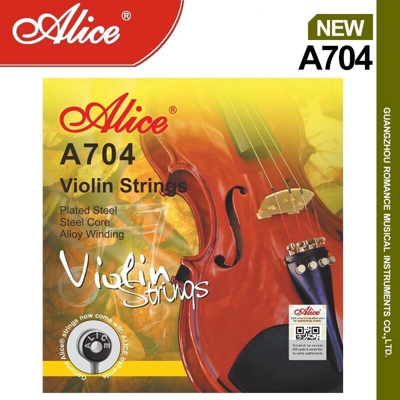 Dây đàn violin alice a704 lẻ từ số 1 đến số 4