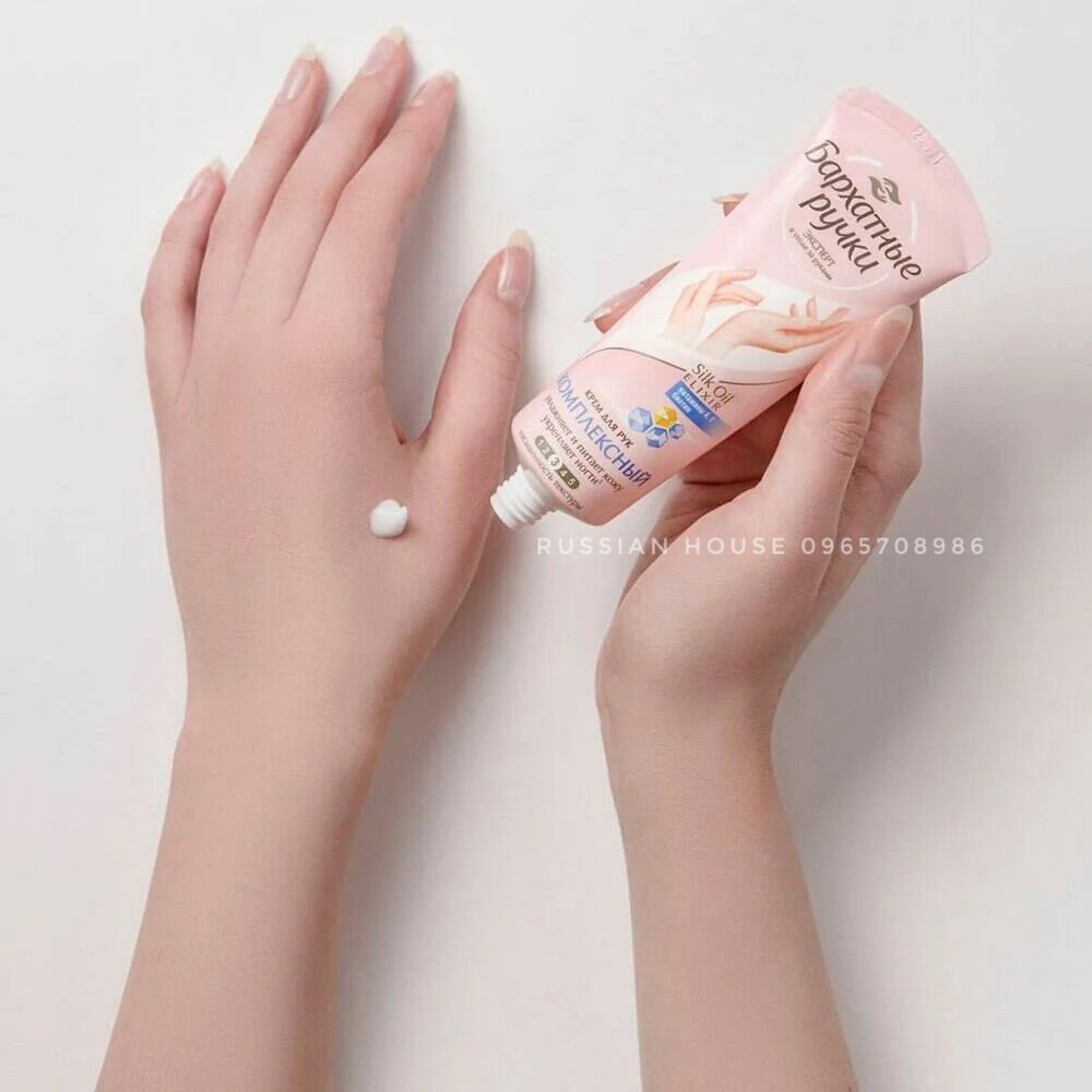 Kem dưỡng tay Lụa Silky Hands của Nga/80ml