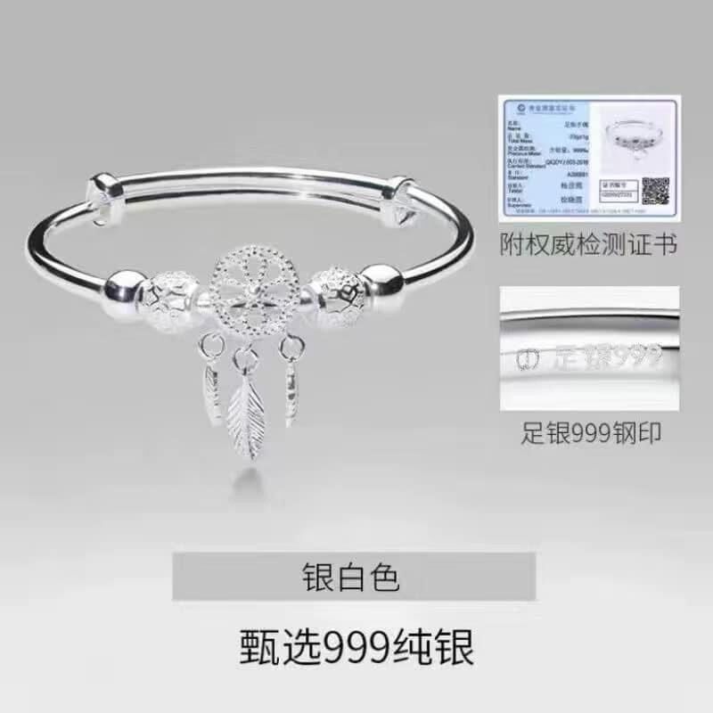 [HCM - ẢNH THẬT] VÒNG TAY DREAMCATCHER MẠ BẠC SIÊU HOT