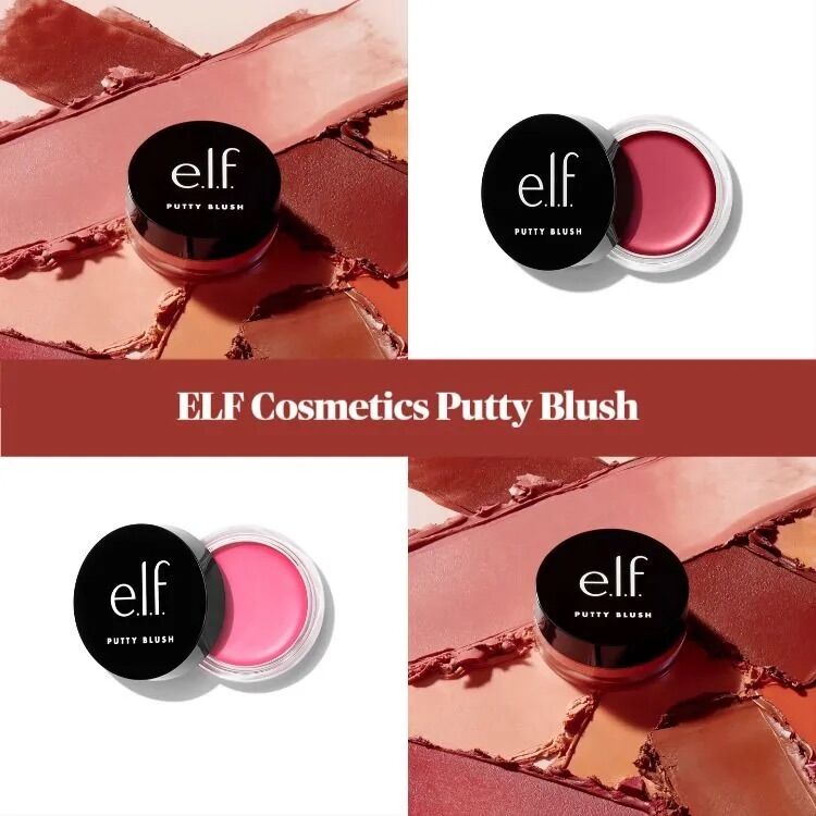 Má hồng dạng kem Elf Putty Blush elf cream blush