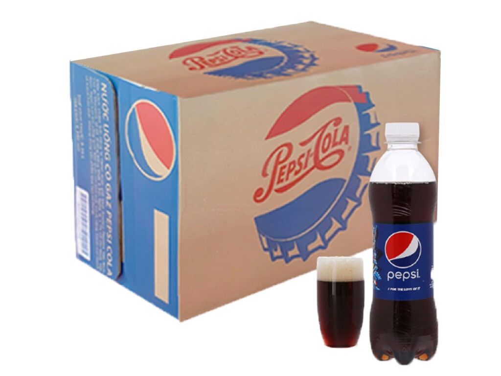 Lốc 6 chai Nước ngọt Pepsi 390ml