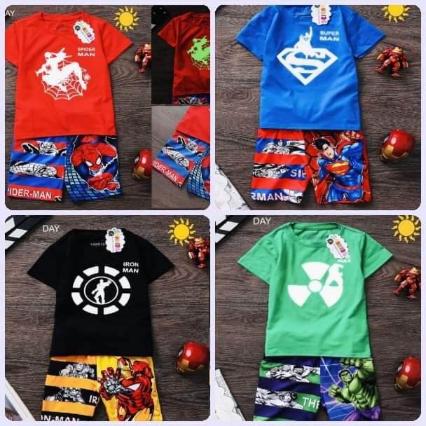 BỘ LỬNG  DẠ QUANG SIÊU ANH HÙNG SAMKIDS
