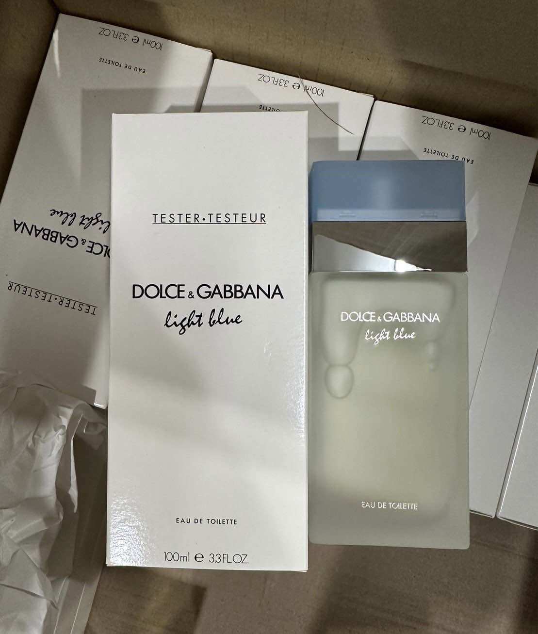 Nước hoa d&g light blue light blue 100ml tester (hộp như hình)