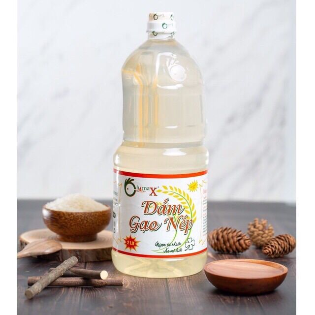 Dấm gạo nếp chimax 2 lít thơm ngon chua dịu
