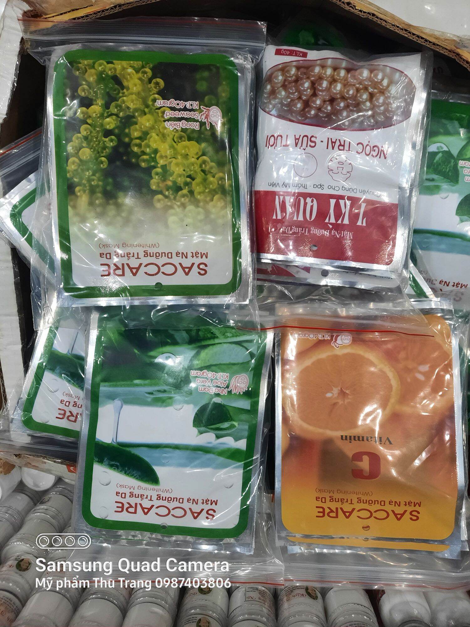 Set 10 miếng mặt nạ chọn ngẫu nhiên
