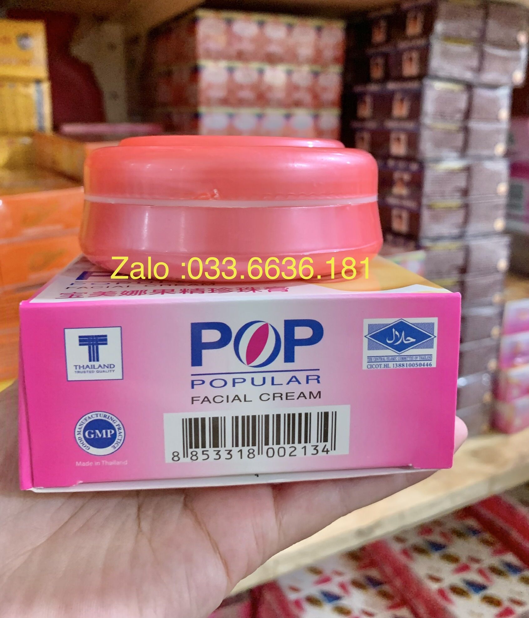 Kem POP Thái Lan hủ 100g (lẻ) loại rẻ