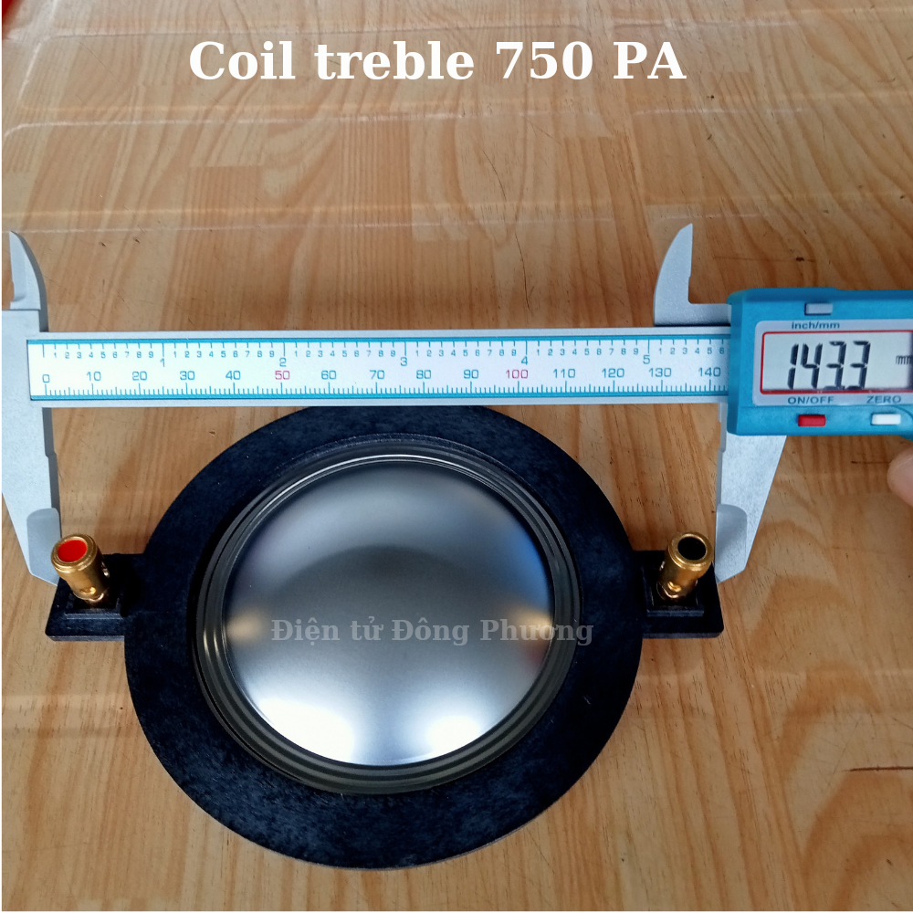 Coil treble 750 PA (72.2mm) dây đồng tròn