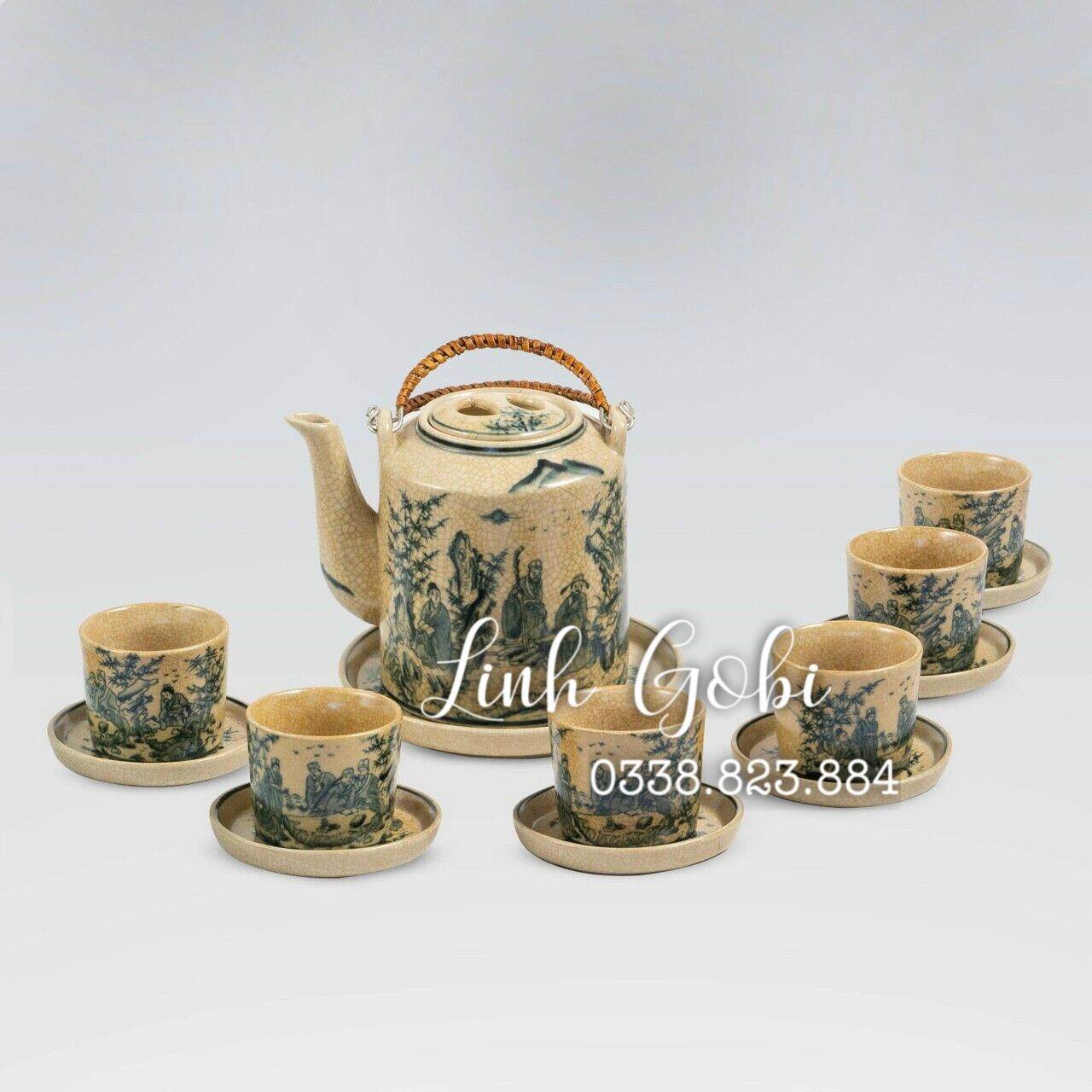Bộ ấm Tích men rạn cổ ( chọn mẫu )