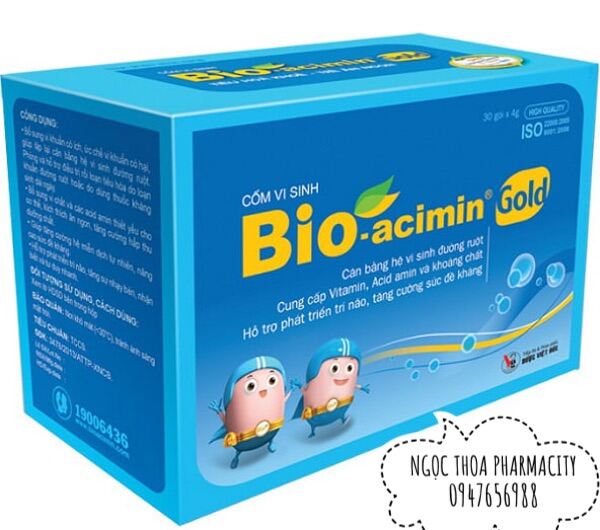 ✅ Bioacimin Gold - Cân Bằng Hệ Vi Sinh Đường Ruột Giúp Bé Ăn Ngon