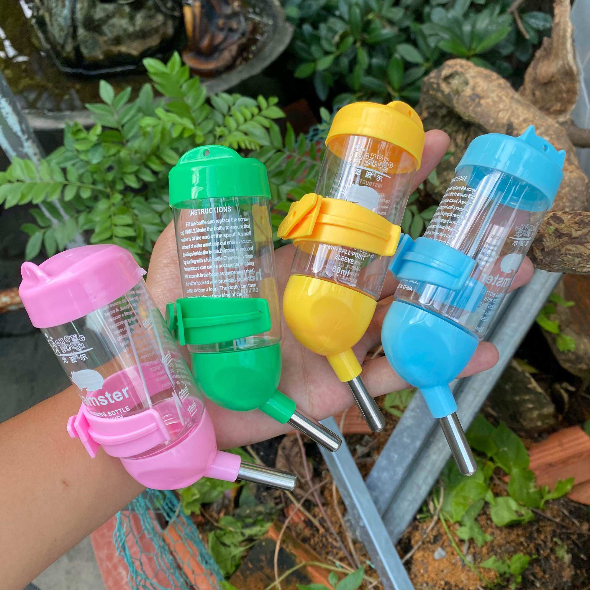 Binh nước hamster dau bi 80ml