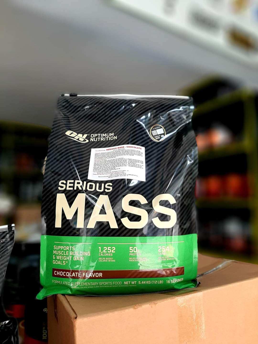 ON SERIOUS MASS Sữa Tăng Cân Tăng Cơ 12LBS