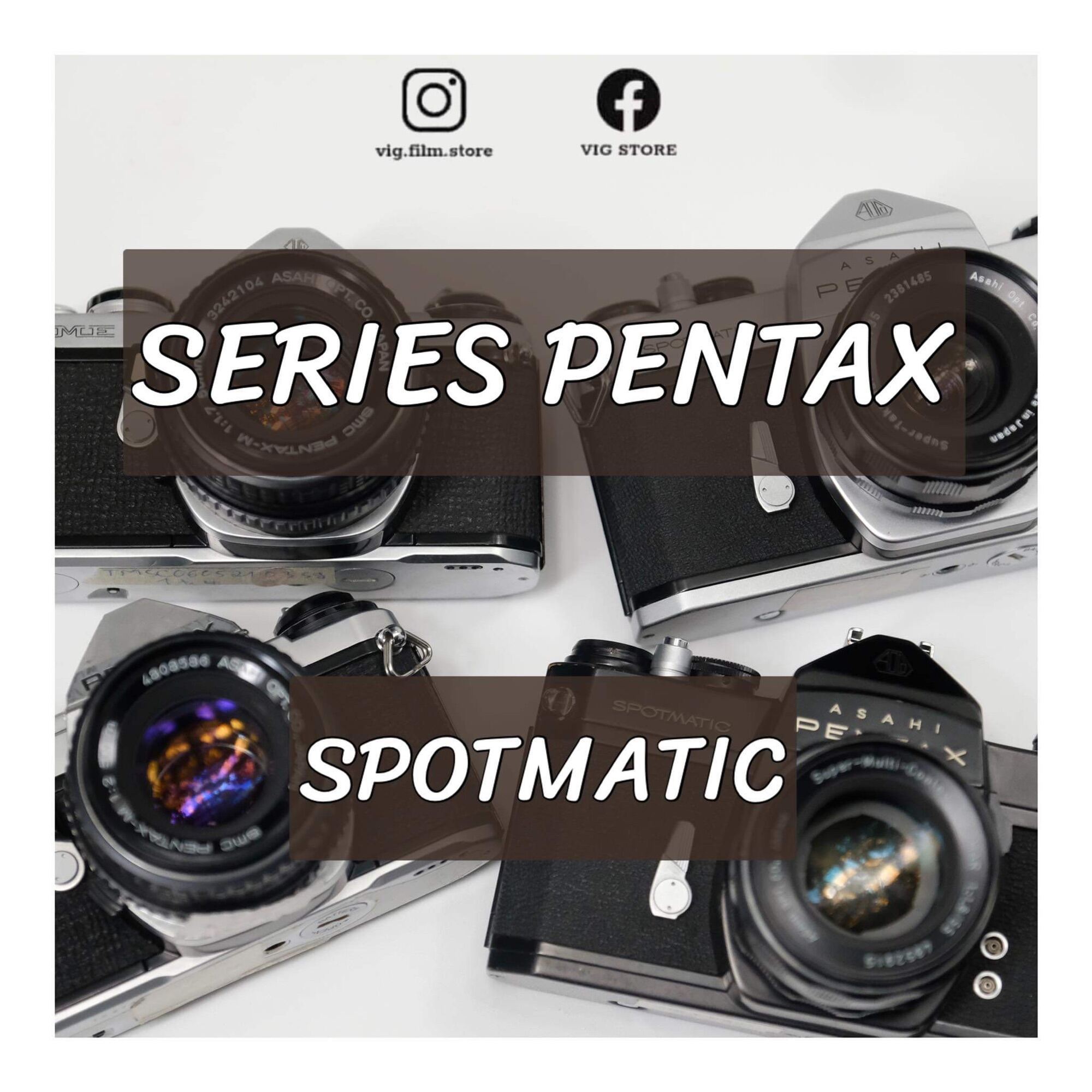 Máy ảnh film Pentax Spotmatic series