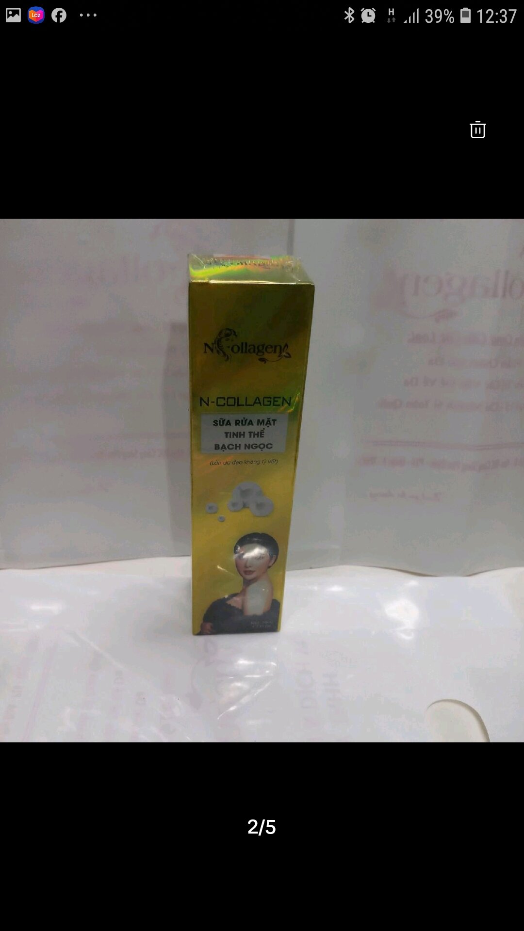 SỮA RỬA MẶT BẠCH NGỌC NCOLLAGEN