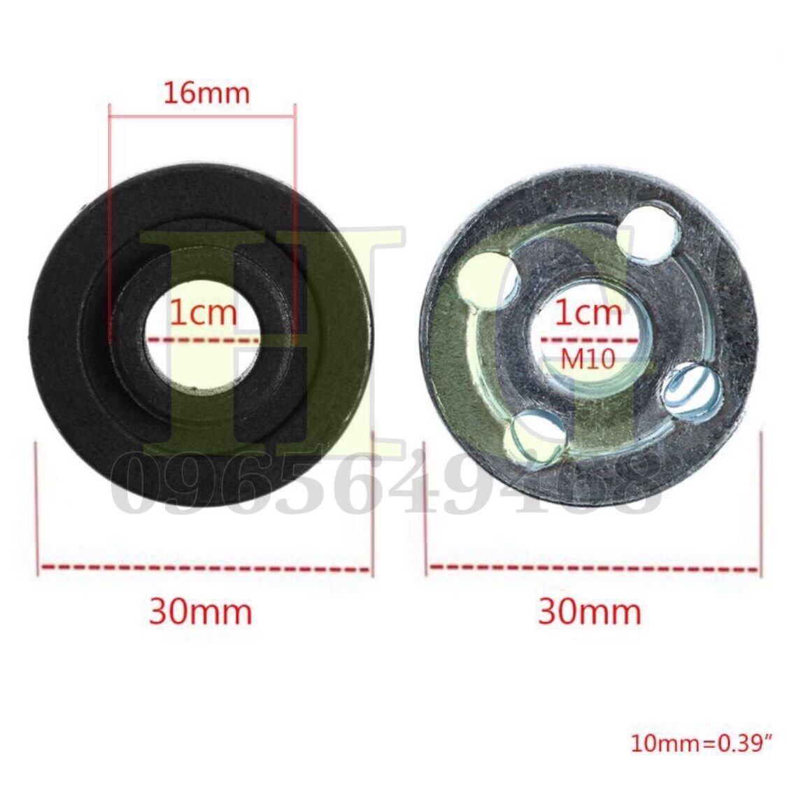 Ốc hãm máy cầm tay phi 100