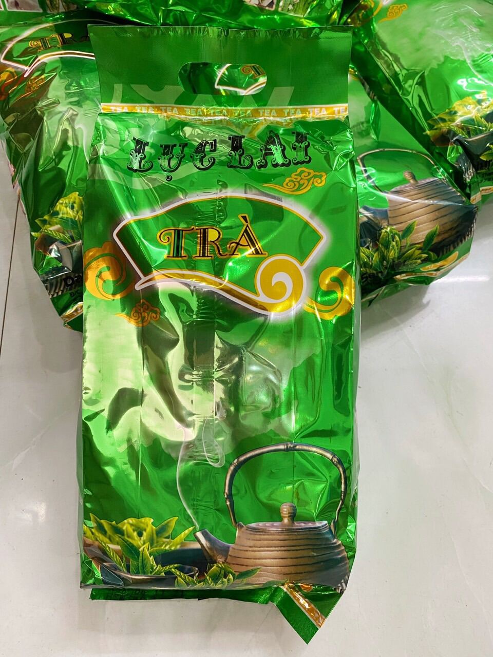 Lục Trà Lài gói 500g Hàng chuẩn- Trà Ướp Nhài dùng pha trà chanh, trà tắc, trà sữa