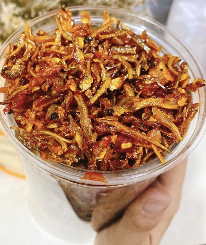 Cá Cơm rim mắm tỏi ớt hũ 250g