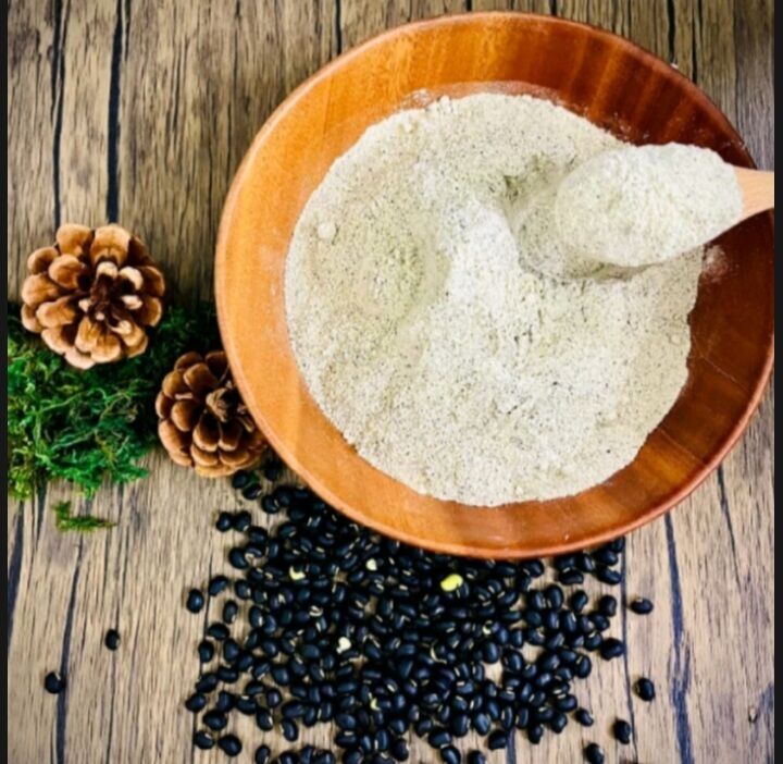Bột đậu đen lòng xanh 500gram thanh nhiệt