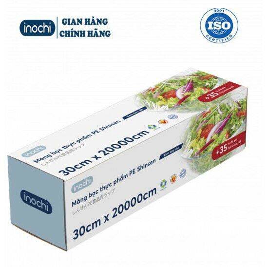 Cuộn 200m màng bọc thực phẩm pe shinsen inochi tiện lợi