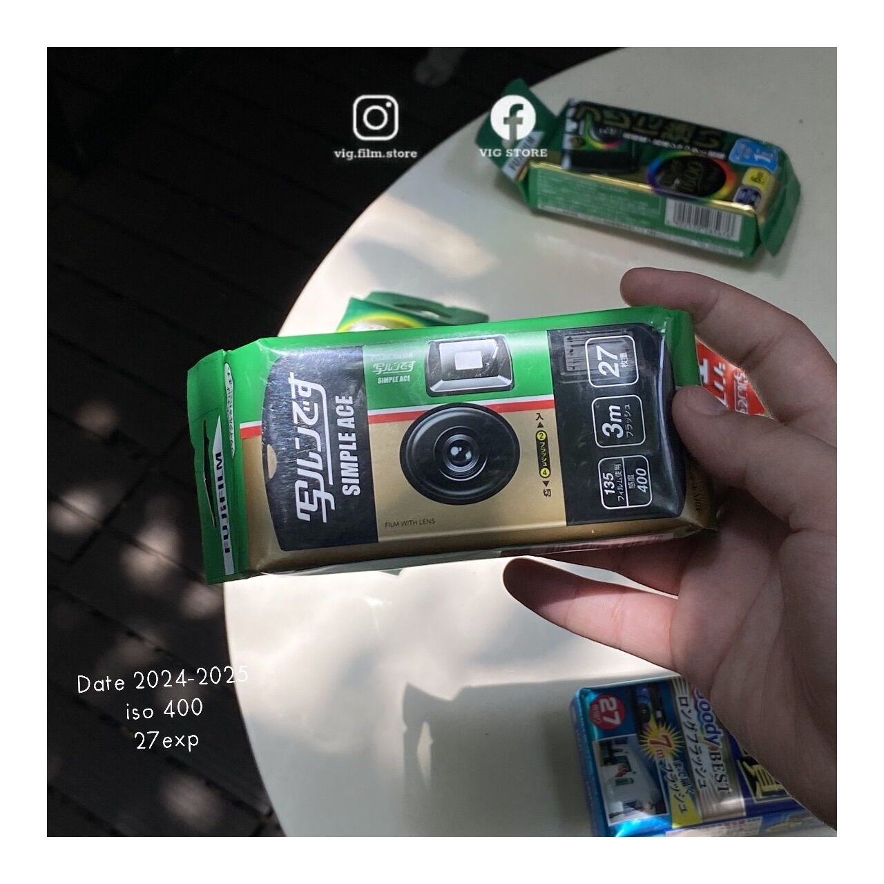 Máy ảnh film chụp 1 lần Disposable Cam