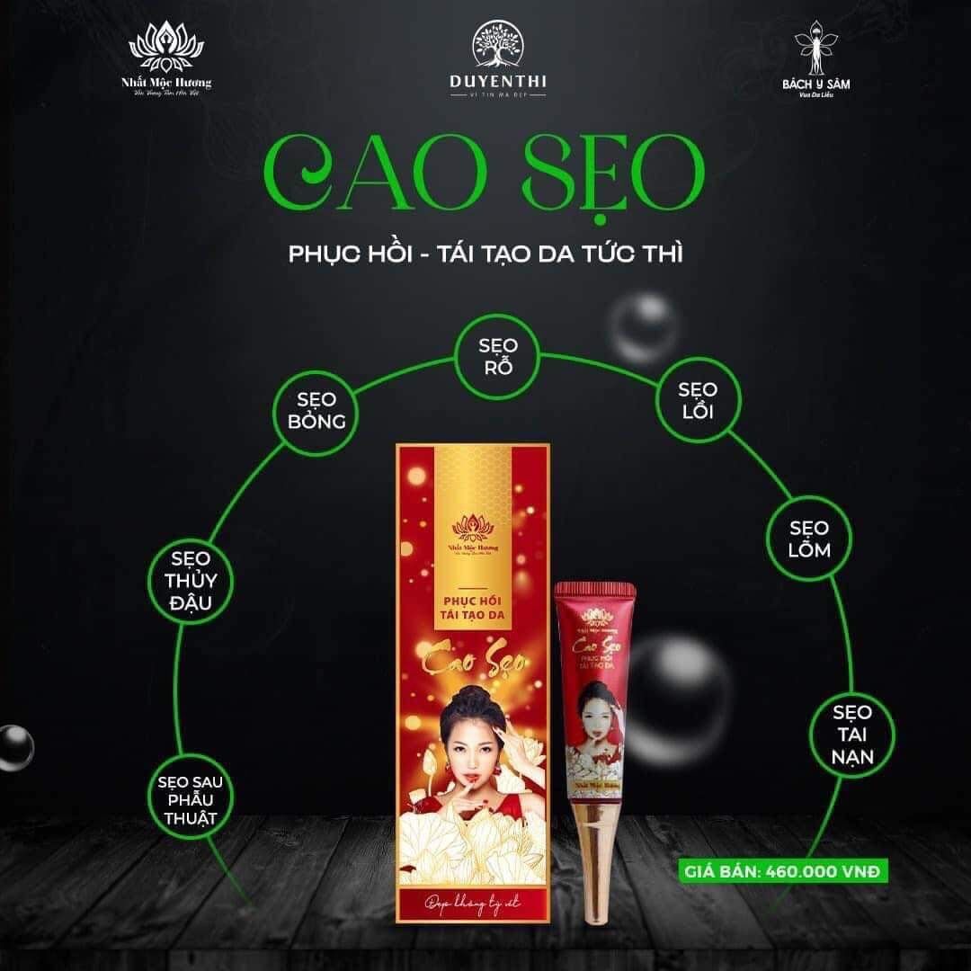 Cao sẹo bạch linh bách y sâm nhất mộc hương - phục hồi tái tạo da tức thì - tuýp 10gr