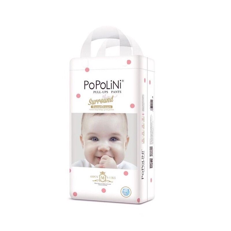 Bỉm popolini m 48 quần
