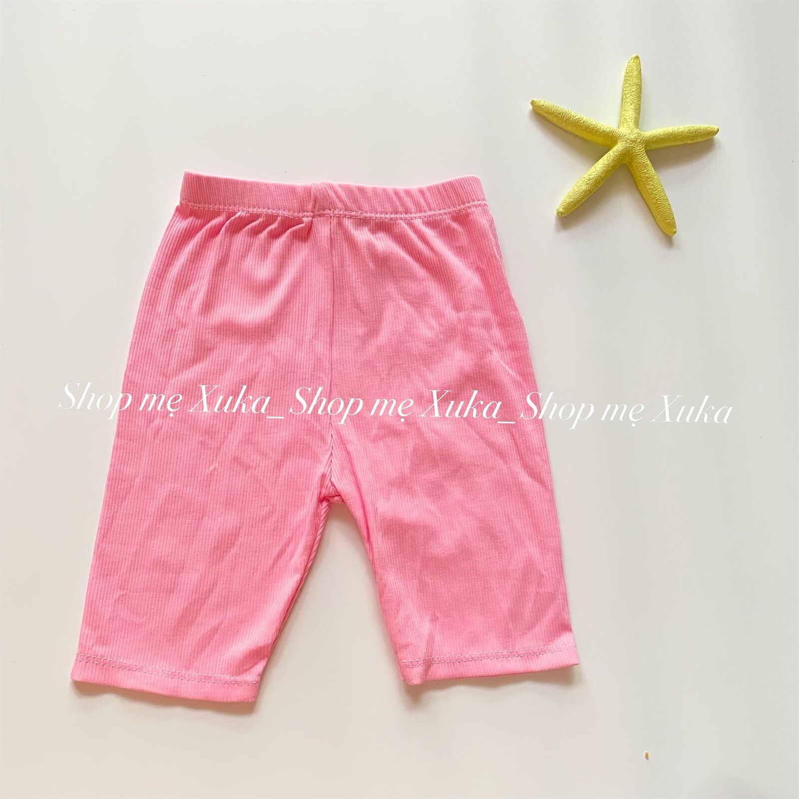 Quần legging lửng len tăm bé gái