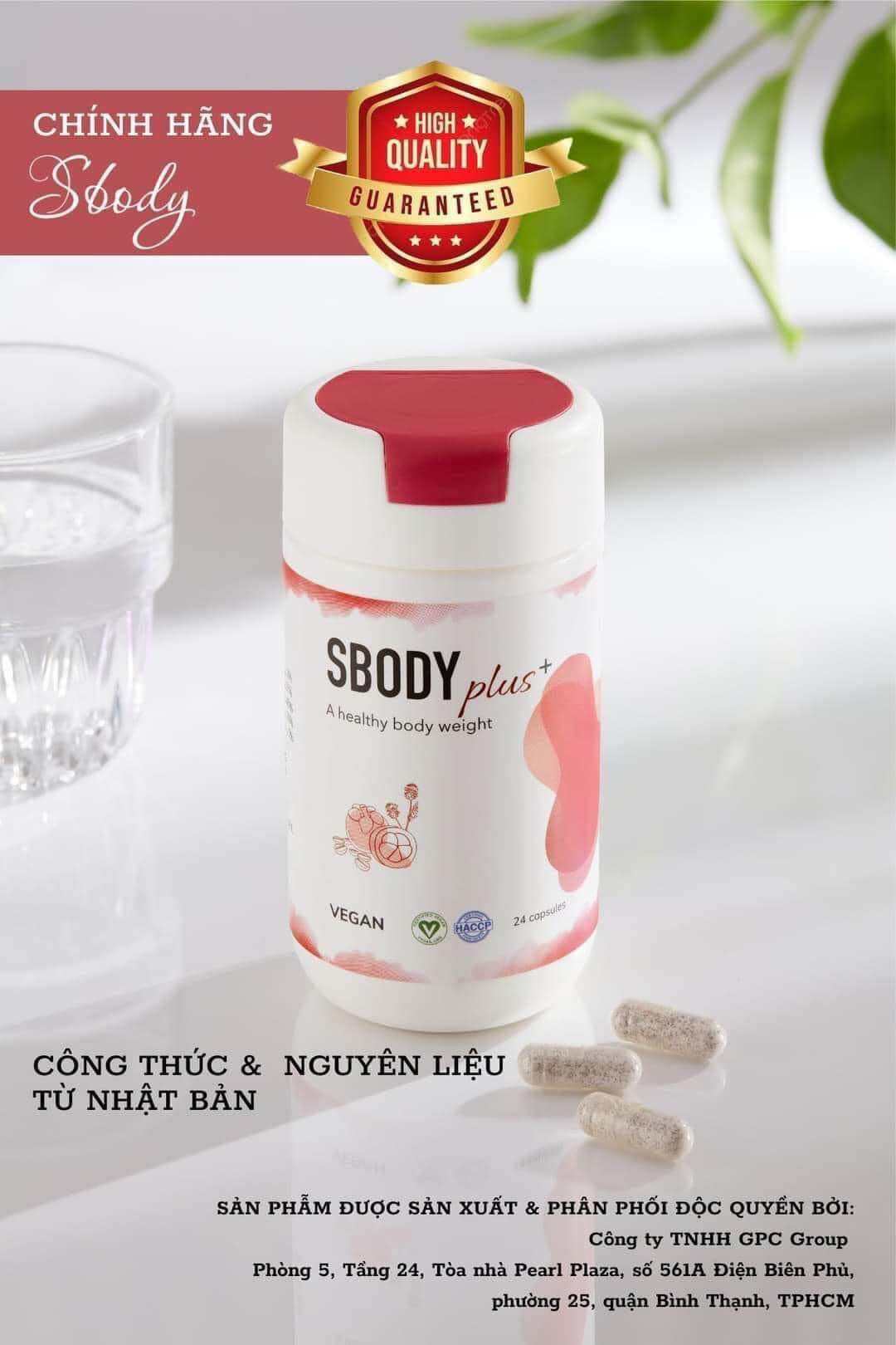 Siêu giảm cân SBODY PLUS [ Có check mã vạch sp chính hãng ]