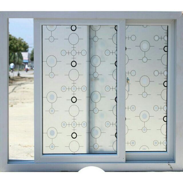 [Combo 5md*khổ 90cm]Tấm Phim Dán Kính Cửa Mới Keo Sẵn Bóc Dán