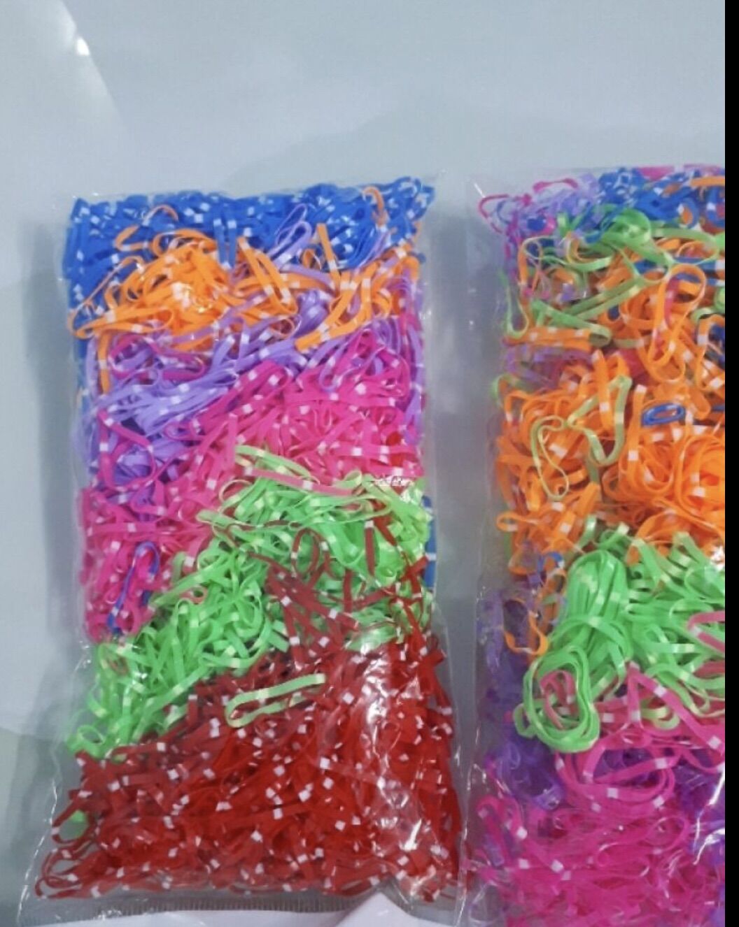 👧Bịch 100g Thun Cột Tóc Cho Bé, Siêu co giản