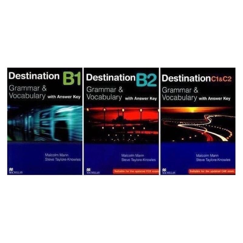 Sách m.__.(Combo 3 Cuốn) Destination B1 + Destination B2 + Destination C1&C2